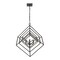 Z-Lite Euclid 4 Light Chandelier, Matte Black 457-4MB - alternate 4